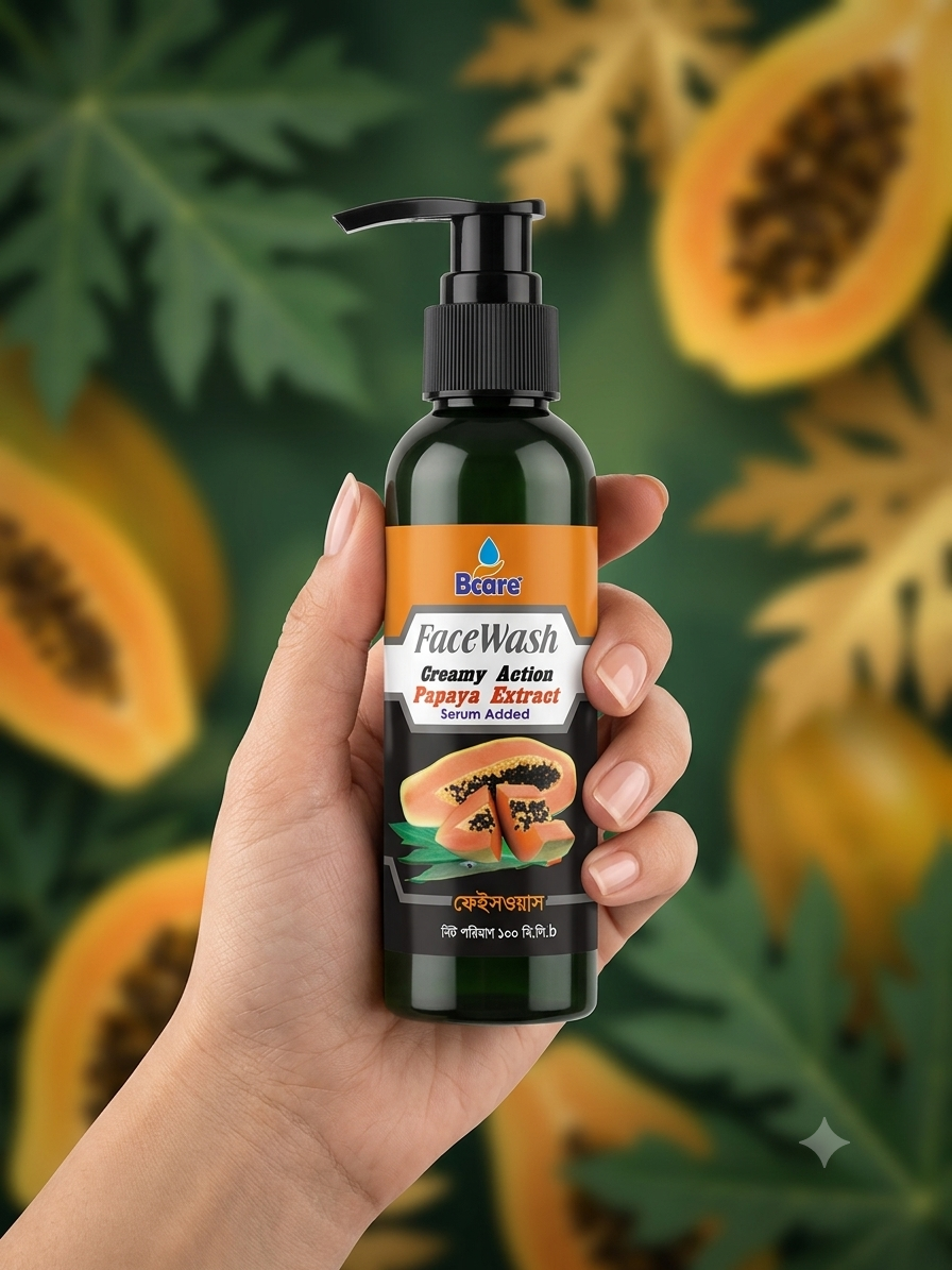 Papaya Cream FaceWash-100 gm