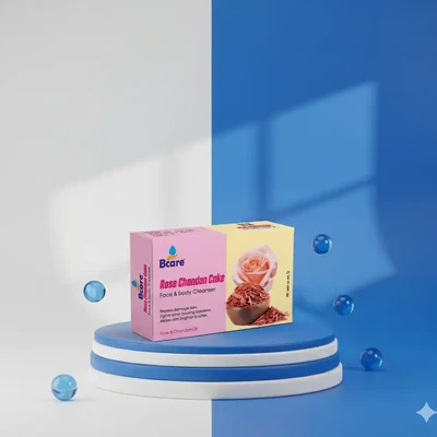 Rose chandan Cake-75 gm